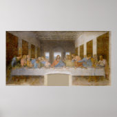 Renaissance da Vinci-schilderij: "The last Supper" Poster (Voorkant)