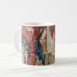 Renaissance Dame en Eenhoorn (Hoorzitting) Koffiemok