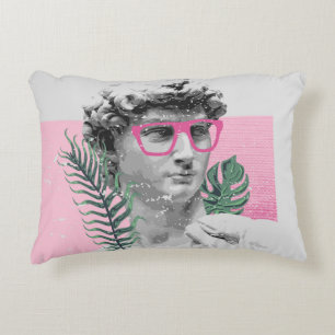 renaissance david sculpture stylish t shirt and ap accent kussen