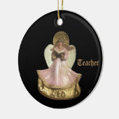 RENAISSANCE DEO ANGEL VOOR DE LEERLER KERAMISCH ORNAMENT (Links)