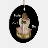 RENAISSANCE DEO ANGEL VOOR LERAAR 2025 KERAMISCH ORNAMENT (Rechts)