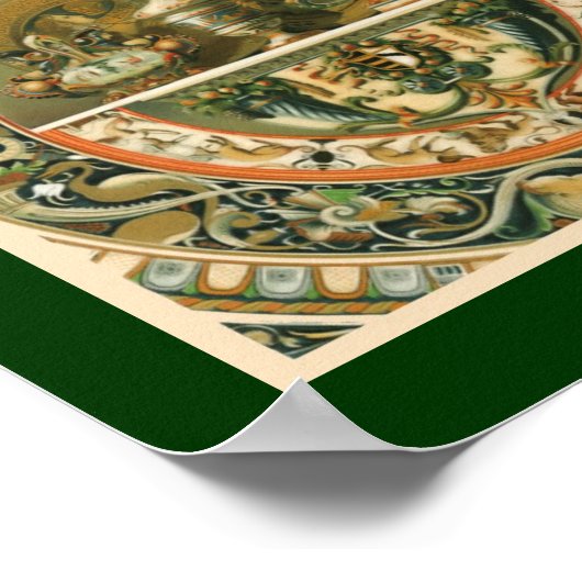 Renaissance design  kunst poster (Hoek)