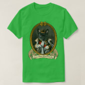 Renaissance Dog Emperor Alastair Mortcombe the Gre T-shirt (Design voorkant)