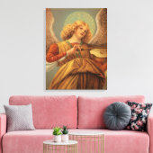 Renaissance engel die viool speelt Melozzo da Forl Canvas Afdruk (Insitu (Woonkamer))