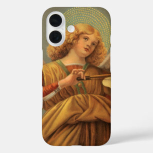 Renaissance engel die viool speelt Melozzo da Forl iPhone 16 Hoesje