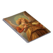 Renaissance engel die viool speelt Melozzo da Forl Notitieboek (Rechterzijde)