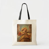 Renaissance engel die viool speelt Melozzo da Forl Tote Bag (Voorkant)