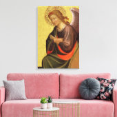 Renaissance engel door Meester van de Bambino Visp Canvas Afdruk (Insitu (Woonkamer))