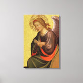 Renaissance engel door Meester van de Bambino Visp Canvas Afdruk (Voorkant)