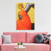 Renaissance engel door Meester van de Bambino Visp Canvas Afdruk (Insitu (Woonkamer))