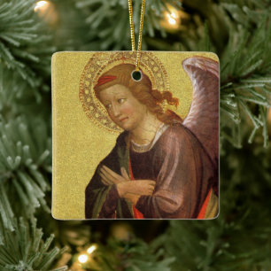 Renaissance engel door Meester van de Bambino Visp Keramisch Ornament
