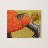 Renaissance engel door Meester van de Bambino Visp Legpuzzel (Horizontaal)