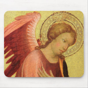 Renaissance engel door Meester van de Bambino Visp Muismat