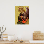 Renaissance engel door Meester van de Bambino Visp Poster (Keuken)