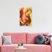 Renaissance engel door Meester van het Bambino Vis Canvas Afdruk (Insitu (Woonkamer))