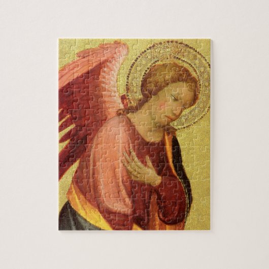 Renaissance engel door Meester van het Bambino Vis Legpuzzel (Verticaal)