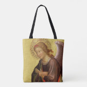 Renaissance engel door Meester van het Bambino Vis Tote Bag (Achterkant)