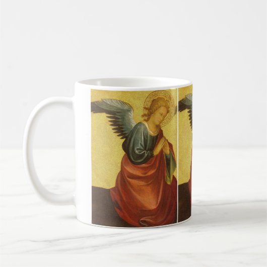 Renaissance engel van Master of the Bambino Vispo Koffiemok (Links)