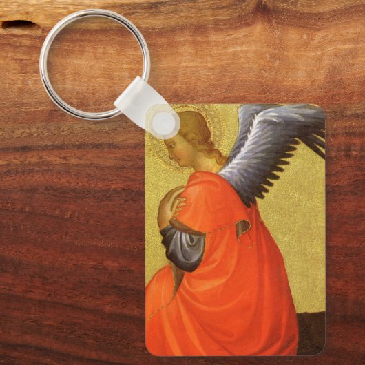 Renaissance engel van Master of the Bambino Vispo Sleutelhanger (Voorkant)