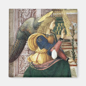 Renaissance Engel Vierkante Magneet Pinturicchio (Voorkant)