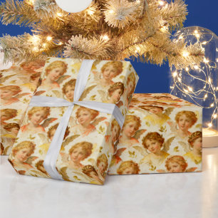 Renaissance-Engelen Cadeaupapier