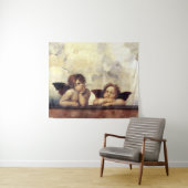 RENAISSANCE ENGELEN Raffaello Sanzio,Vleugelloze C Wandkleed (In Situ (horizontaal))