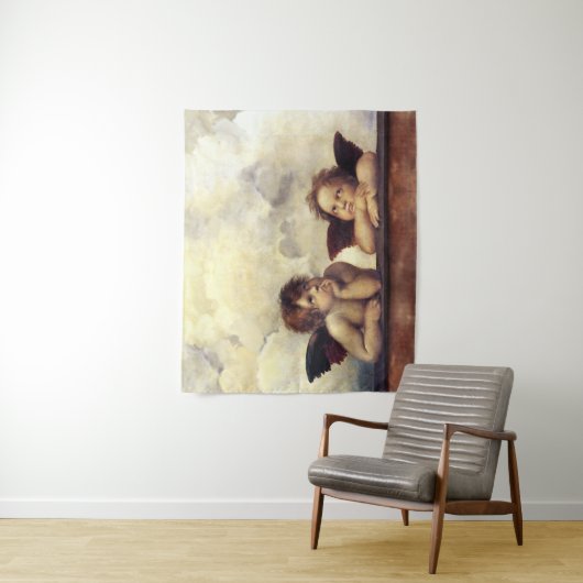 RENAISSANCE ENGELEN Raffaello Sanzio,Vleugelloze C Wandkleed (In situ)