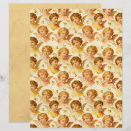 Renaissance-Engelen Scrapbook Papier