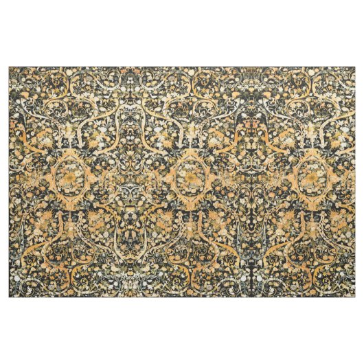 Renaissance Era Fruit & Floral Pattern Stof (Fat Quarter)