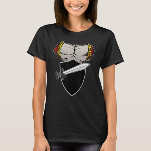 Renaissance Fair Faire Costume Medieval K T-shirt (Voorkant)