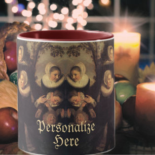 Renaissance familie reünie herfst portret schilder mok