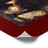 Renaissance family reunion fall portrait painting poster (Hoek)