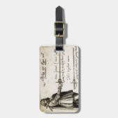 Renaissance Fencing Bagagelabel (Voorkant verticaal)