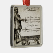 Renaissance Fencing Metalen Ornament (Rechts)