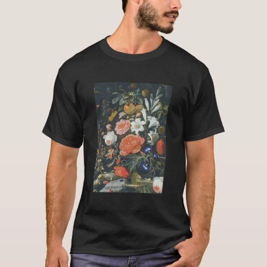 Renaissance Flower Painting T-shirt (Voorkant)
