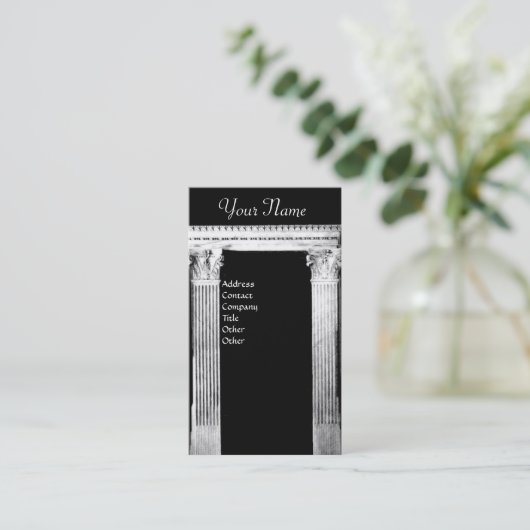 RENAISSANCE GATE Classic Architectuur, Architect Visitekaartje (Staand voorkant)