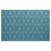 Renaissance Genoese Damask, Peacock Blue Stof (Fat Quarter)