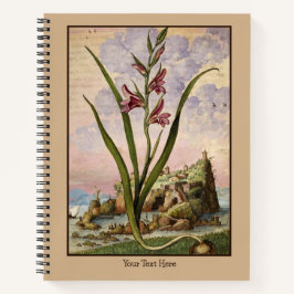 Renaissance Gladioli-Notitieboek Notitieboek