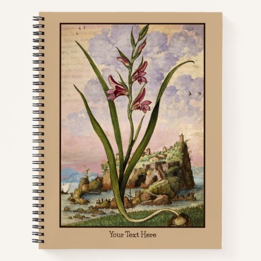 Renaissance Gladioli-Notitieboek Notitieboek (Voorkant)