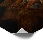 Renaissance Golden Retriever Poster (Hoek)