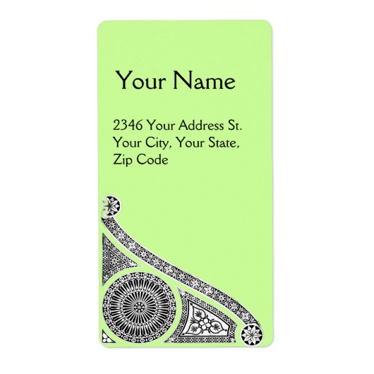 RENAISSANCE green Etiket (Voorkant)