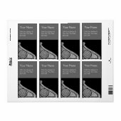 RENAISSANCE grijs Etiket (Full Sheet)