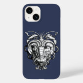 Renaissance Groteske Gargoyle Gezicht Kreeft Man Case-Mate iPhone Case (Achterkant)