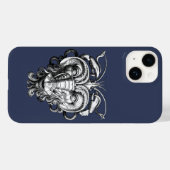 Renaissance Groteske Gargoyle Gezicht Kreeft Man Case-Mate iPhone Case (Achterkant (horizontaal))