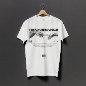 Renaissance Handen van God en Adam T-shirt