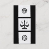 RENAISSANCE HARMONY Legal Kantoor Attorney Visitekaartje (Achterkant)