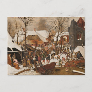 Renaissance Heilige Nativiteit Briefkaart