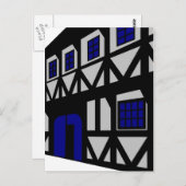 Renaissance House - grijs Briefkaart (Voorkant / Achterkant)
