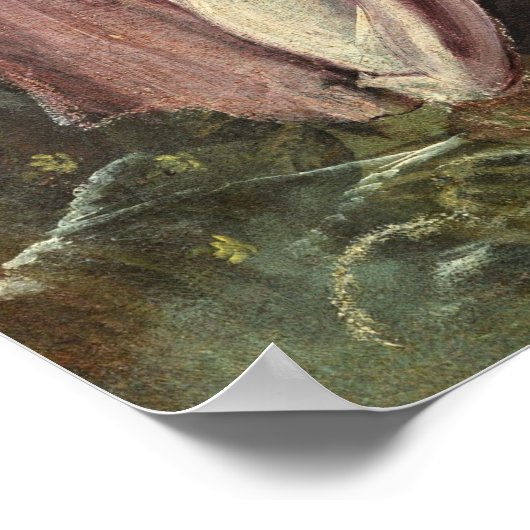 Renaissance ingelijst beeldende kunst print van Ch (Hoek)