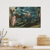 Renaissance ingelijst beeldende kunst print van Ch (Keuken)